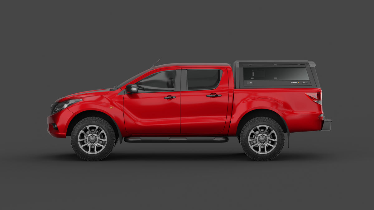 Mazda BT-50 UP & UR aluminium ute canopy – with sliding dog windows