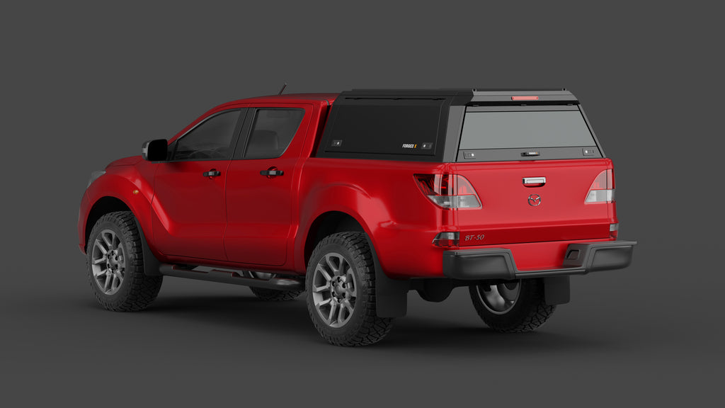 Mazda BT-50 UP & UR aluminium ute canopy – solid sides