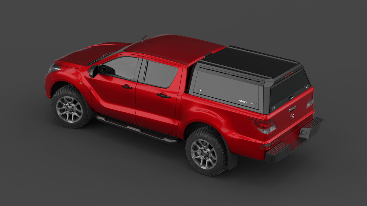 Mazda BT-50 UP & UR aluminium ute canopy – solid sides