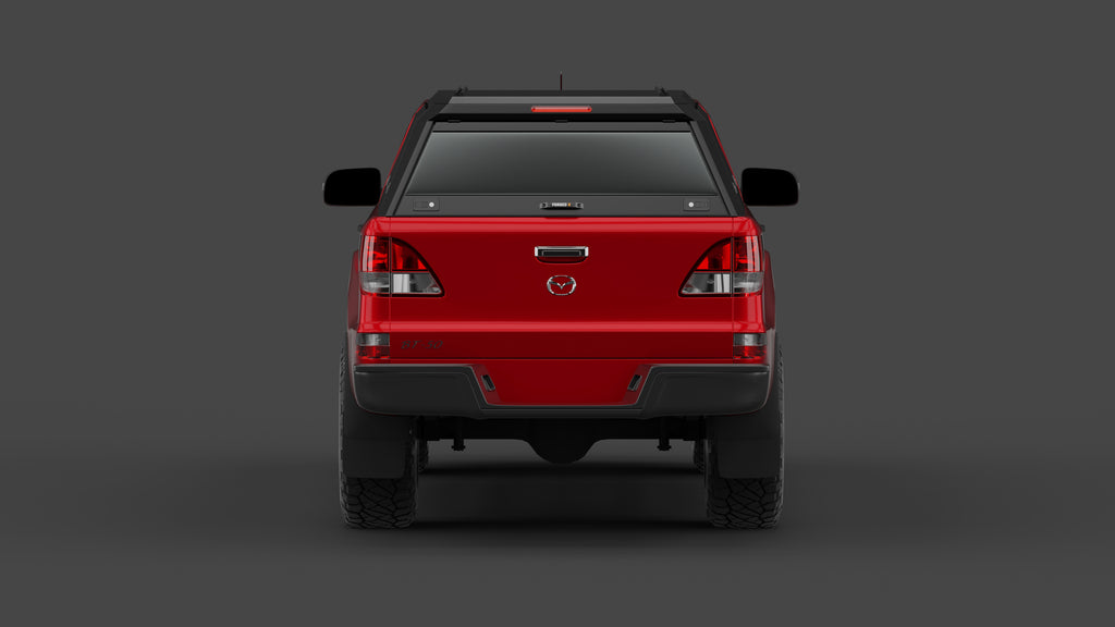 Mazda BT-50 UP & UR aluminium ute canopy – with sliding dog windows