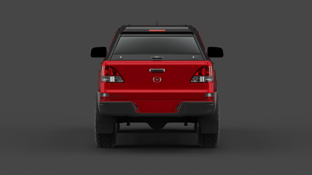 Mazda BT-50 UP & UR aluminium ute canopy – with sliding dog windows