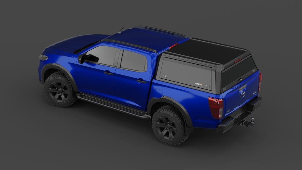 Mazda BT-50 TF 2022+ aluminium ute canopy – solid sides