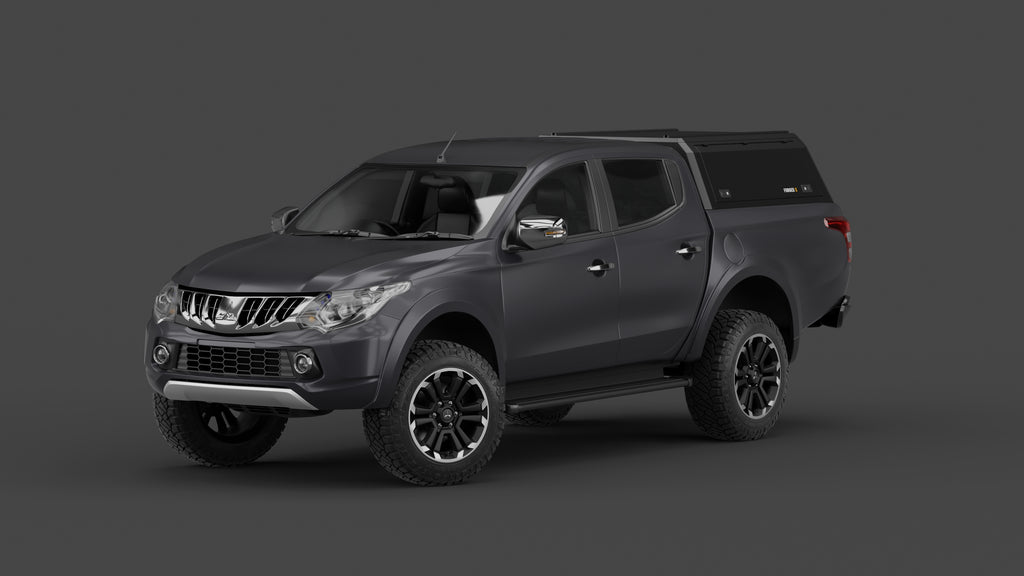 Mitsubishi Triton MQ aluminium ute canopy – solid sides