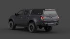 Mitsubishi Triton MQ aluminium ute canopy – solid sides