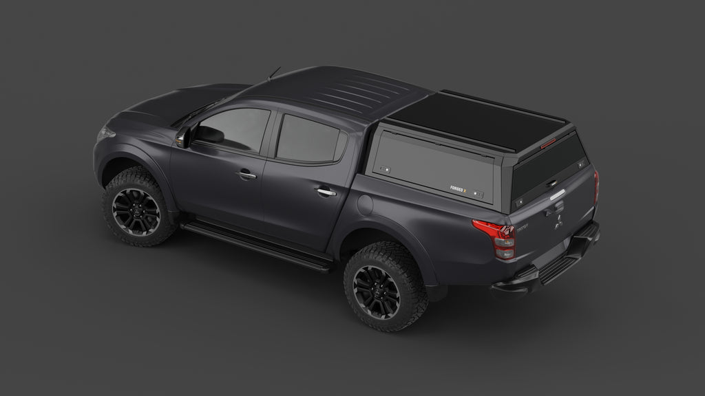 Mitsubishi Triton MQ aluminium ute canopy – solid sides