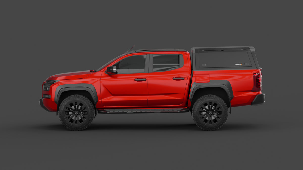 Mitsubishi Triton MV 2024+ aluminium ute canopy – solid sides