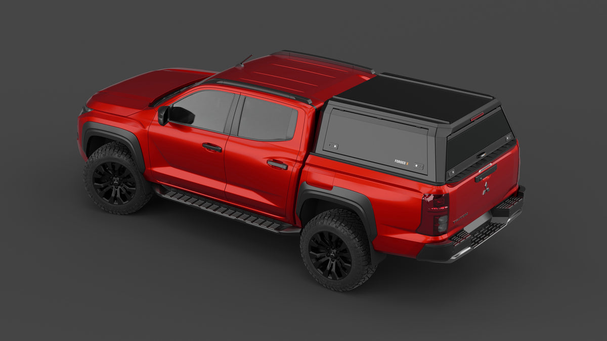 Mitsubishi Triton MV 2024+ aluminium ute canopy – solid sides