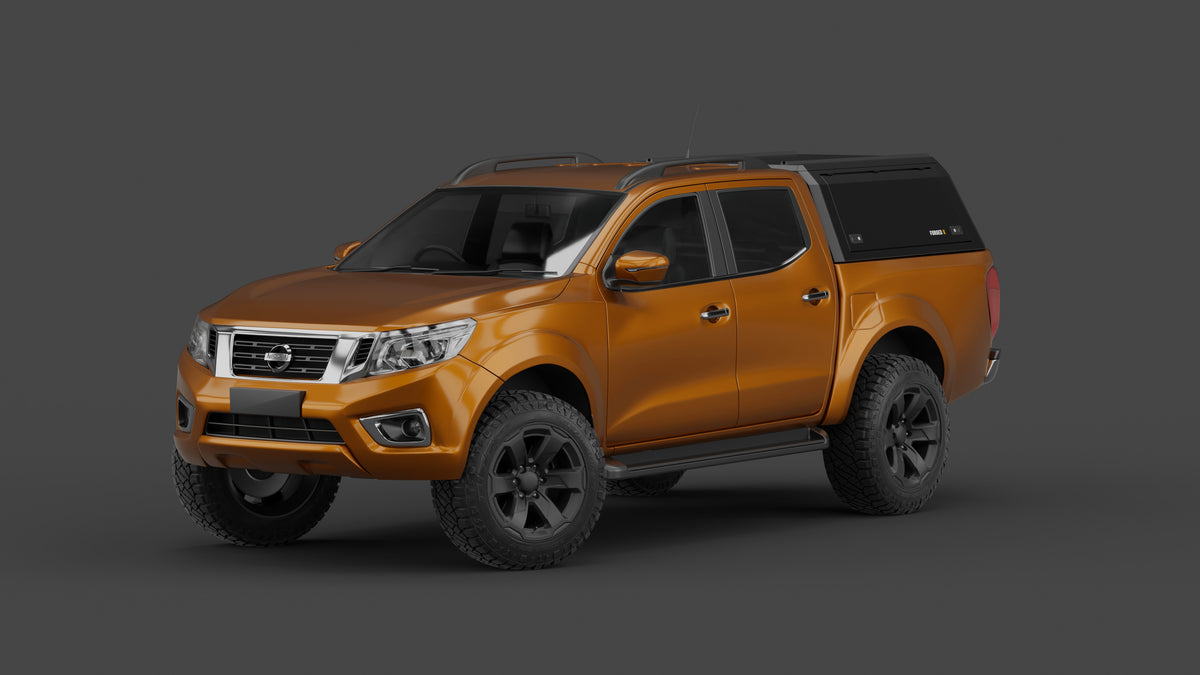 Nissan Navara NP300 aluminium ute canopy – solid sides