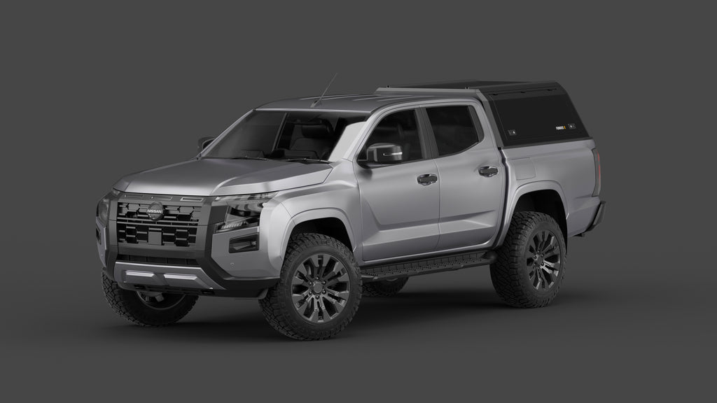 Nissan Navara 2026+ aluminium ute canopy – solid sides