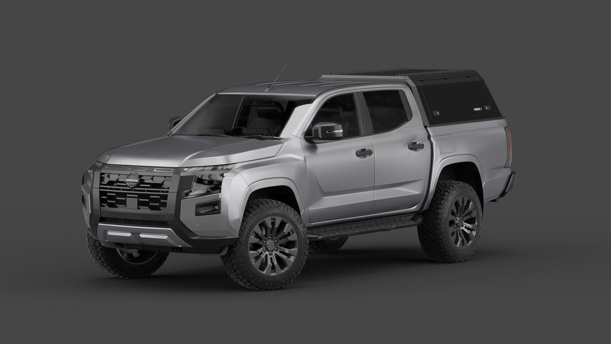 Nissan Navara 2026+ aluminium ute canopy – solid sides