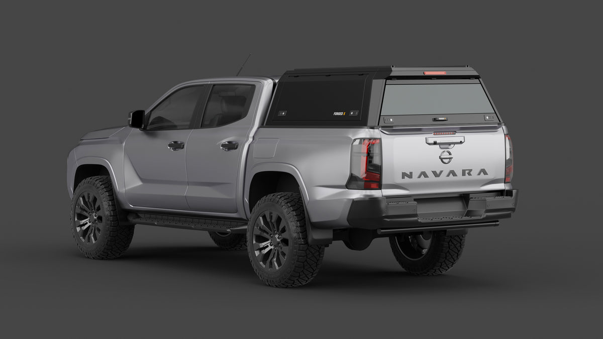 Nissan Navara 2026+ aluminium ute canopy – solid sides
