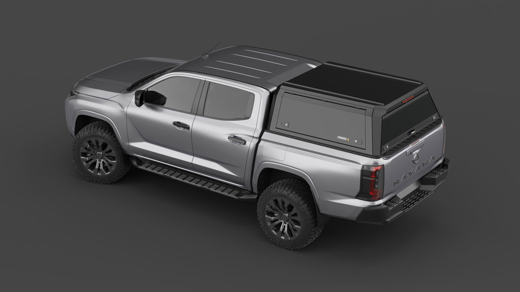 Nissan Navara 2026+ aluminium ute canopy – solid sides