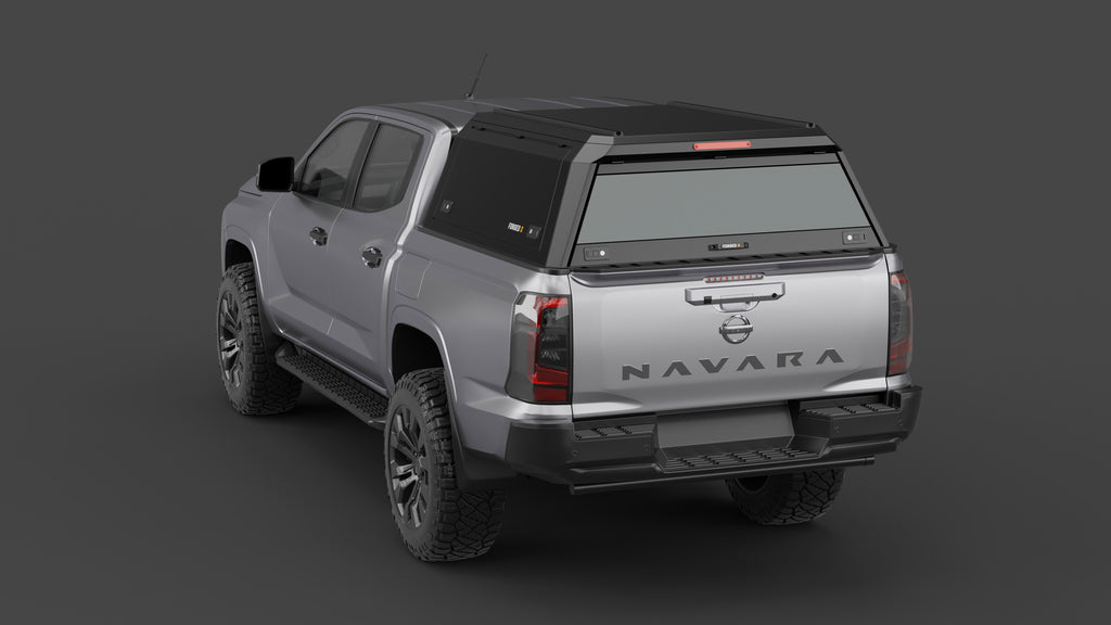 Nissan Navara 2026+ aluminium ute canopy – solid sides
