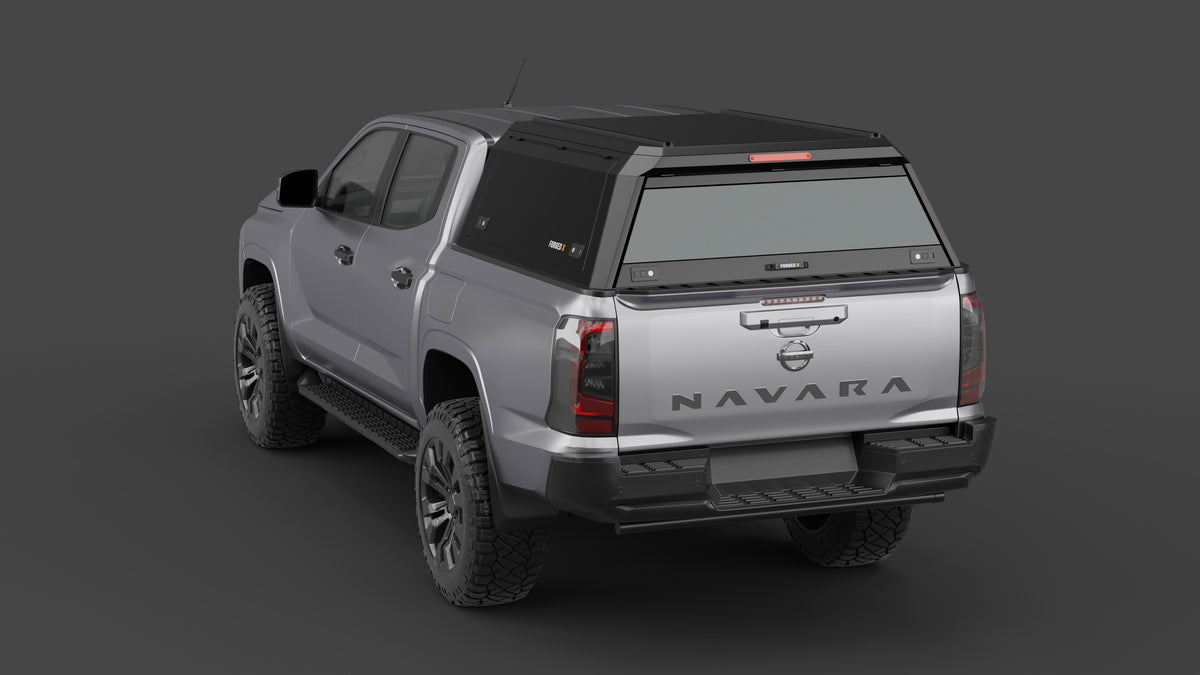 Nissan Navara 2026+ aluminium ute canopy – solid sides