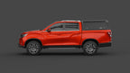 SsangYong Musso XLV aluminium ute canopy – solid sides