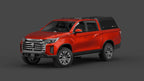 SsangYong Musso XLV aluminium ute canopy – solid sides