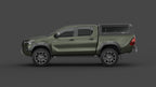 Toyota HiLux N80 aluminium ute canopy – with sliding dog windows