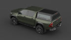 Toyota HiLux N80 aluminium ute canopy – with sliding dog windows