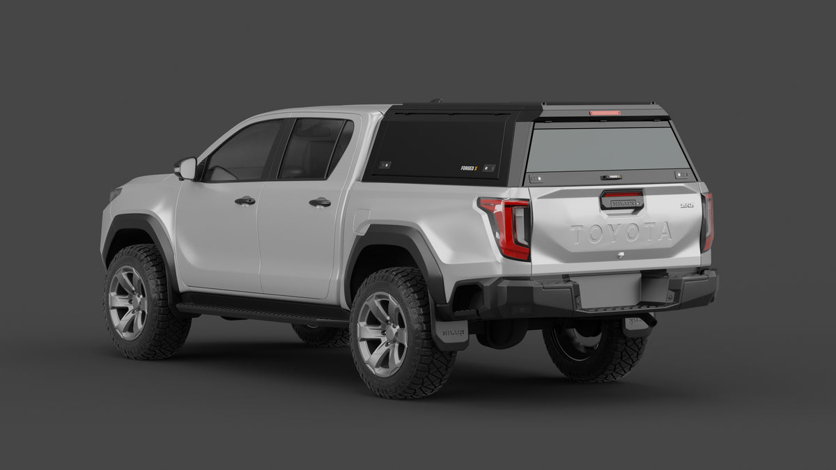 Toyota HiLux N90 2026+ aluminium ute canopy – solid sides