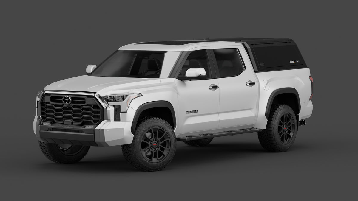 Toyota Tundra 5.5ft aluminium ute canopy – solid sides