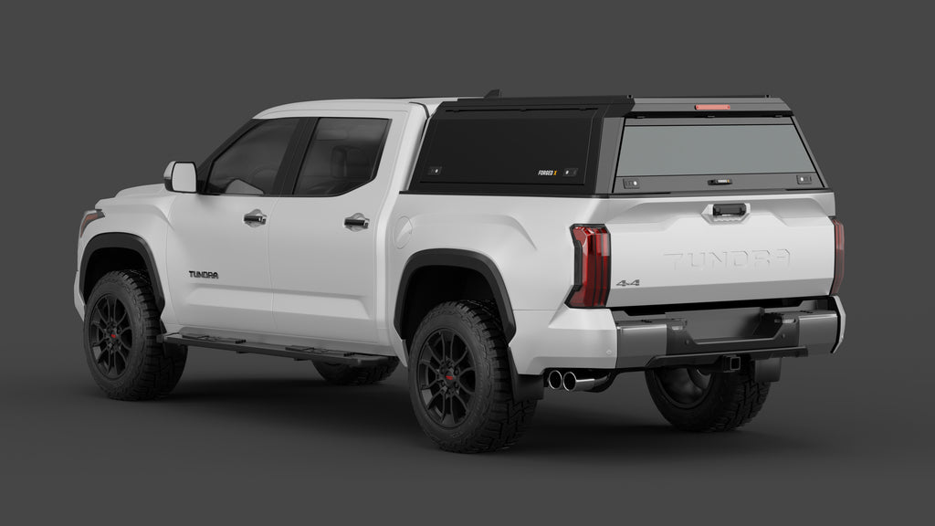 Toyota Tundra 5.5ft aluminium ute canopy – solid sides
