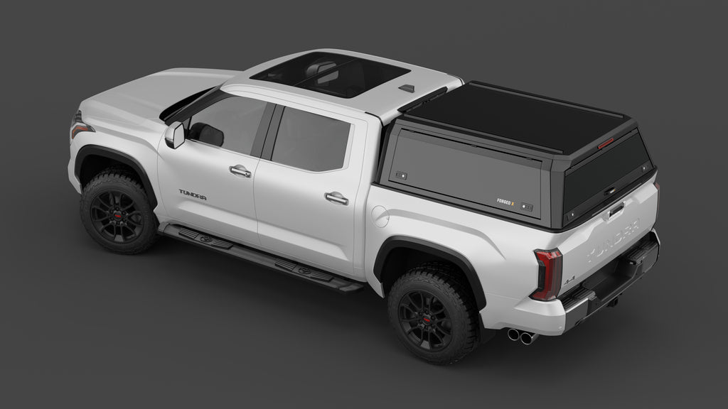 Toyota Tundra 5.5ft aluminium ute canopy – solid sides