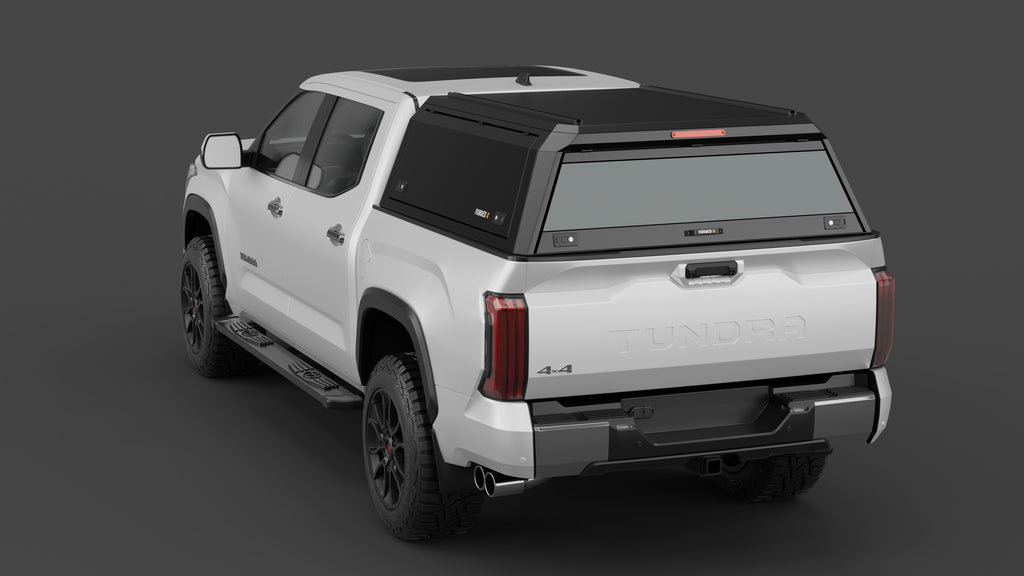 Toyota Tundra 5.5ft aluminium ute canopy – solid sides