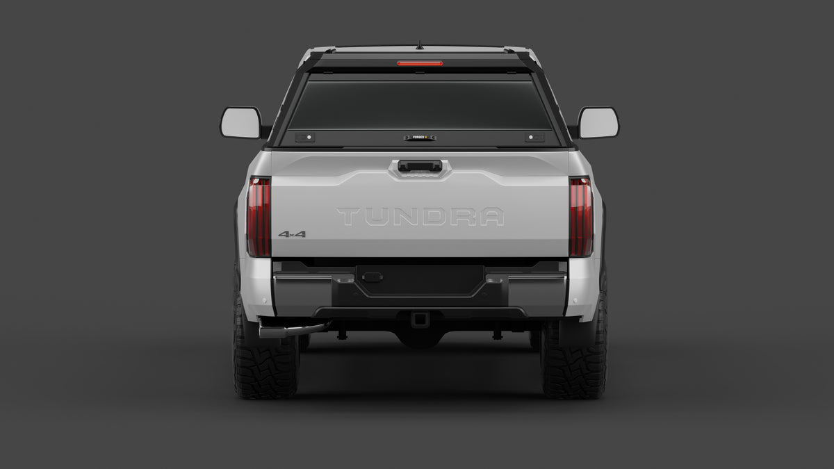 Toyota Tundra 5.5ft aluminium ute canopy – with sliding dog windows