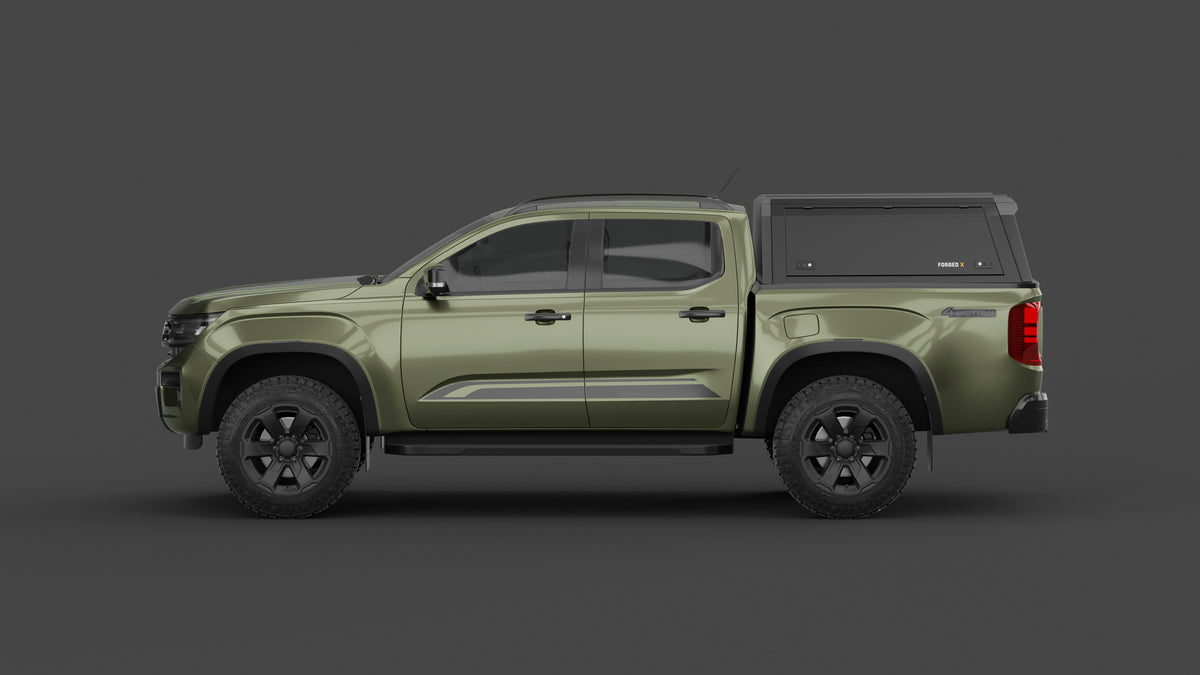 Volkswagen Amarok NF aluminium ute canopy – solid sides