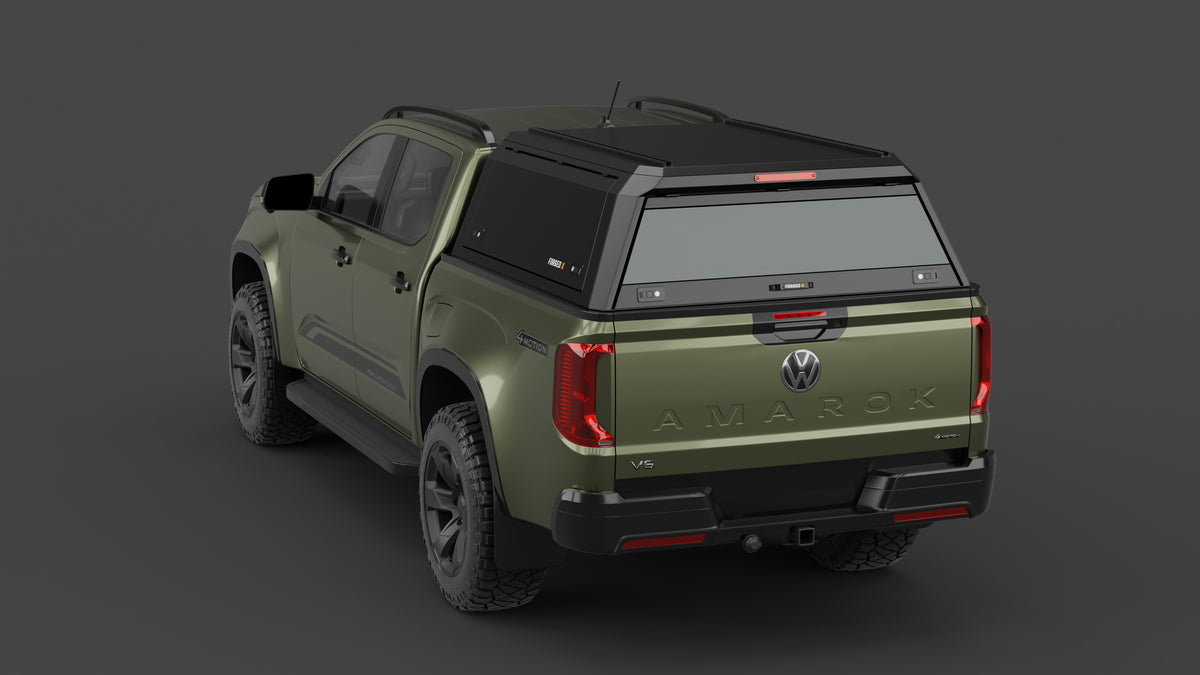 Volkswagen Amarok NF aluminium ute canopy – solid sides