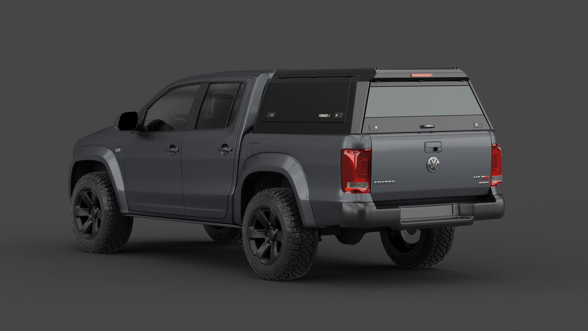 Volkswagen Amarok 2011–2022 aluminium ute canopy – solid sides