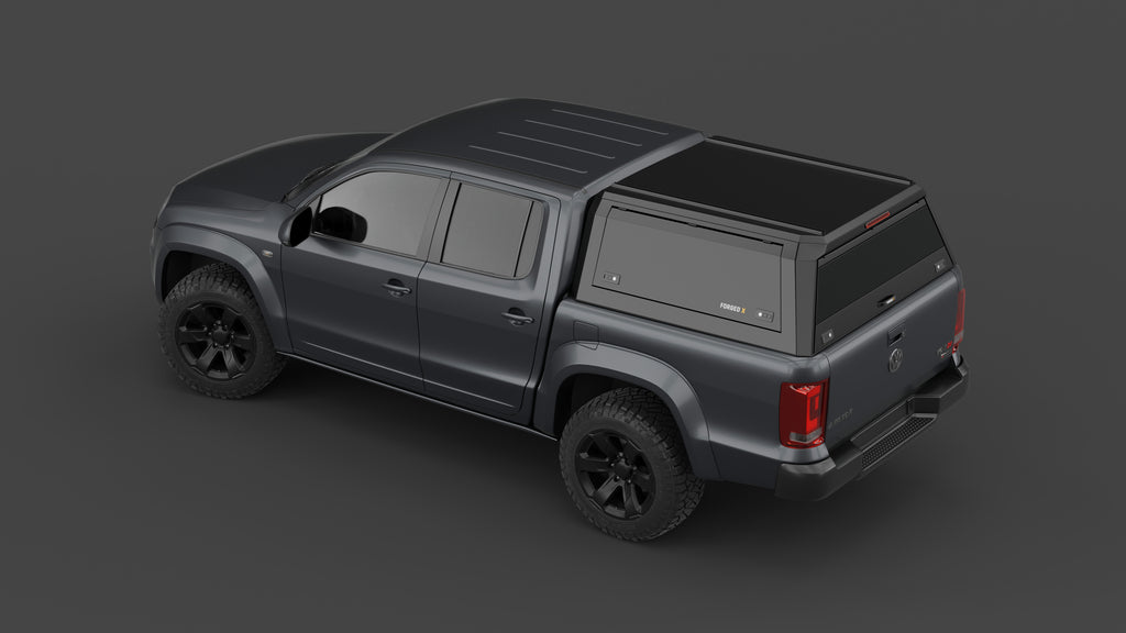 Volkswagen Amarok 2011–2022 aluminium ute canopy – solid sides